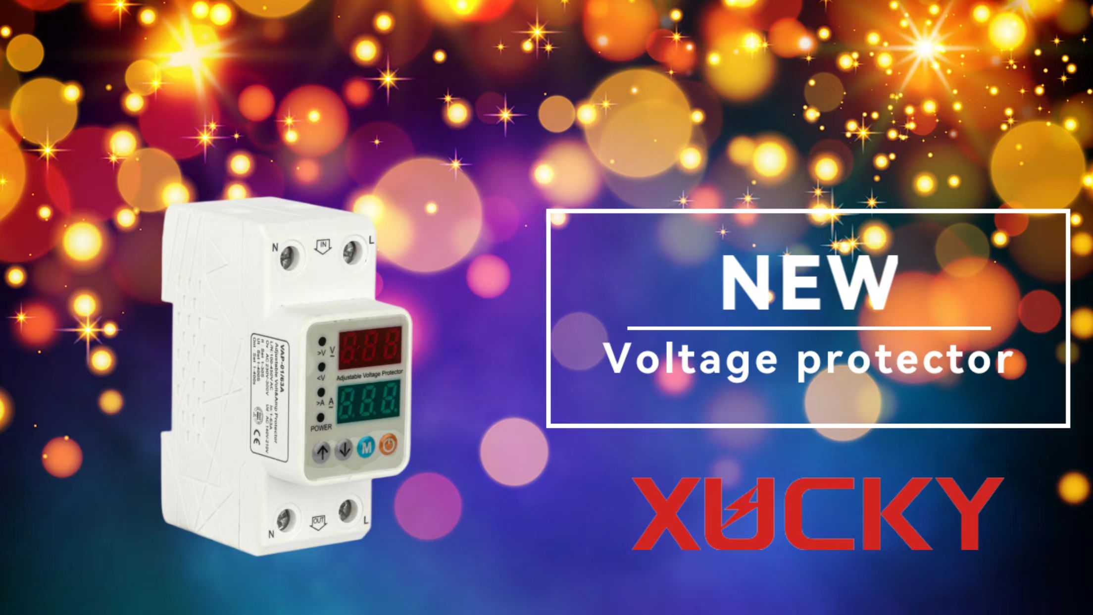 Xucky Introduces Revolutionary Auto Voltage Protector for Enhanced Electrical Safety